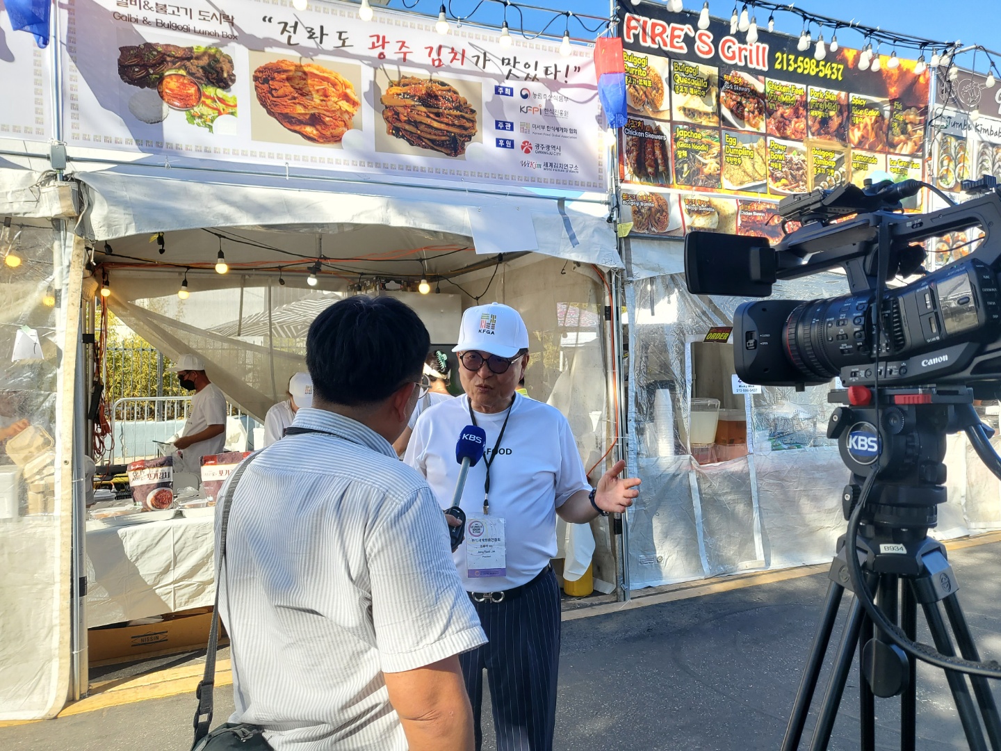 [2022.09.22.~25.] LA한인축제 K-FOOD Kimchi 홍보 부스 운영